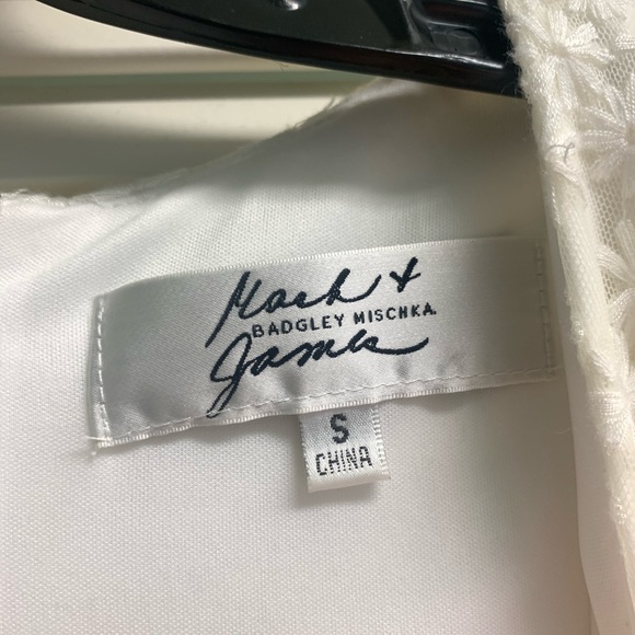 Badgley Mischka White Dress - Picture 4 of 8